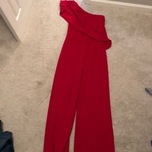 Karlie Red Jumpsuit